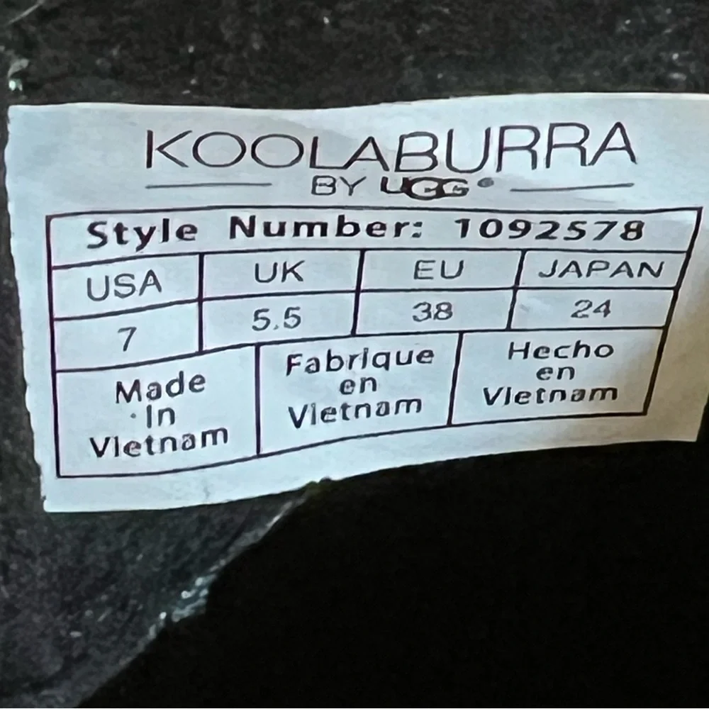 Koolaburra chic black